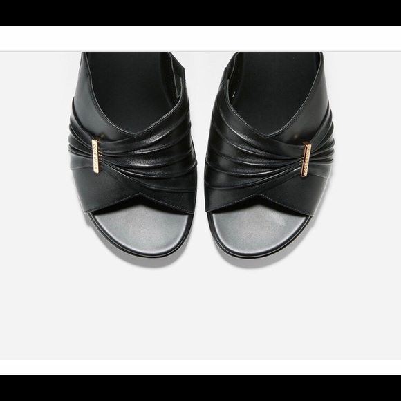 Womens shoes- Cole Haan New   Sandals   8B nwot in Original Box. 100% Leather - Picture 3 of 6